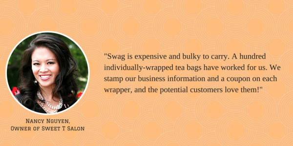 -Use a backpack or book bag instead of (8)