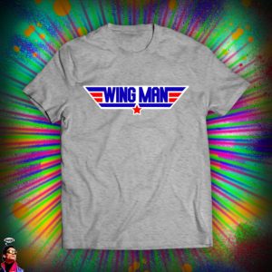 Wing Man Funny Top Gun T Shirt