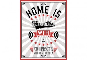 home is where the wifi connects