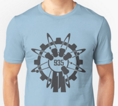 shirt with group 935 logo from Call of Duty