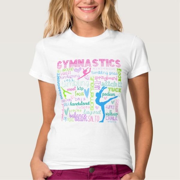 Typography: Colorful Gymnastics