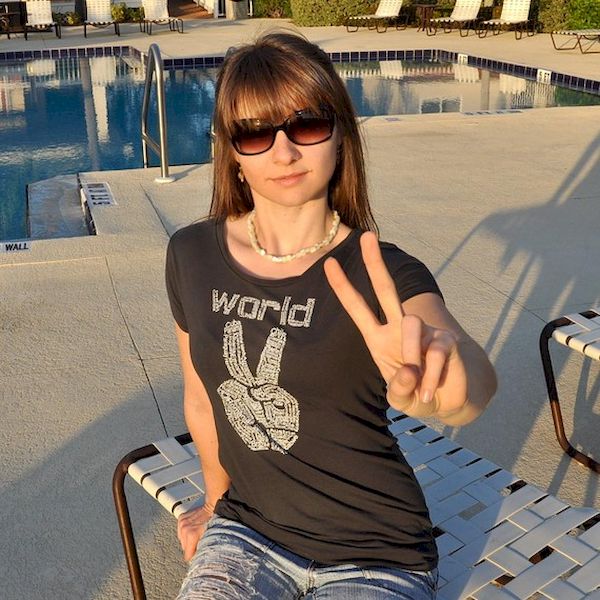 Typography: World Peace Typographic Hand