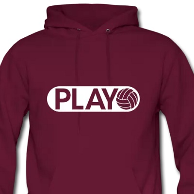 "play" image of volleyball