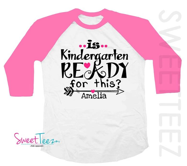 Kindergarten Shirt Personalized Kindergarten Shirt Is Kindergarten