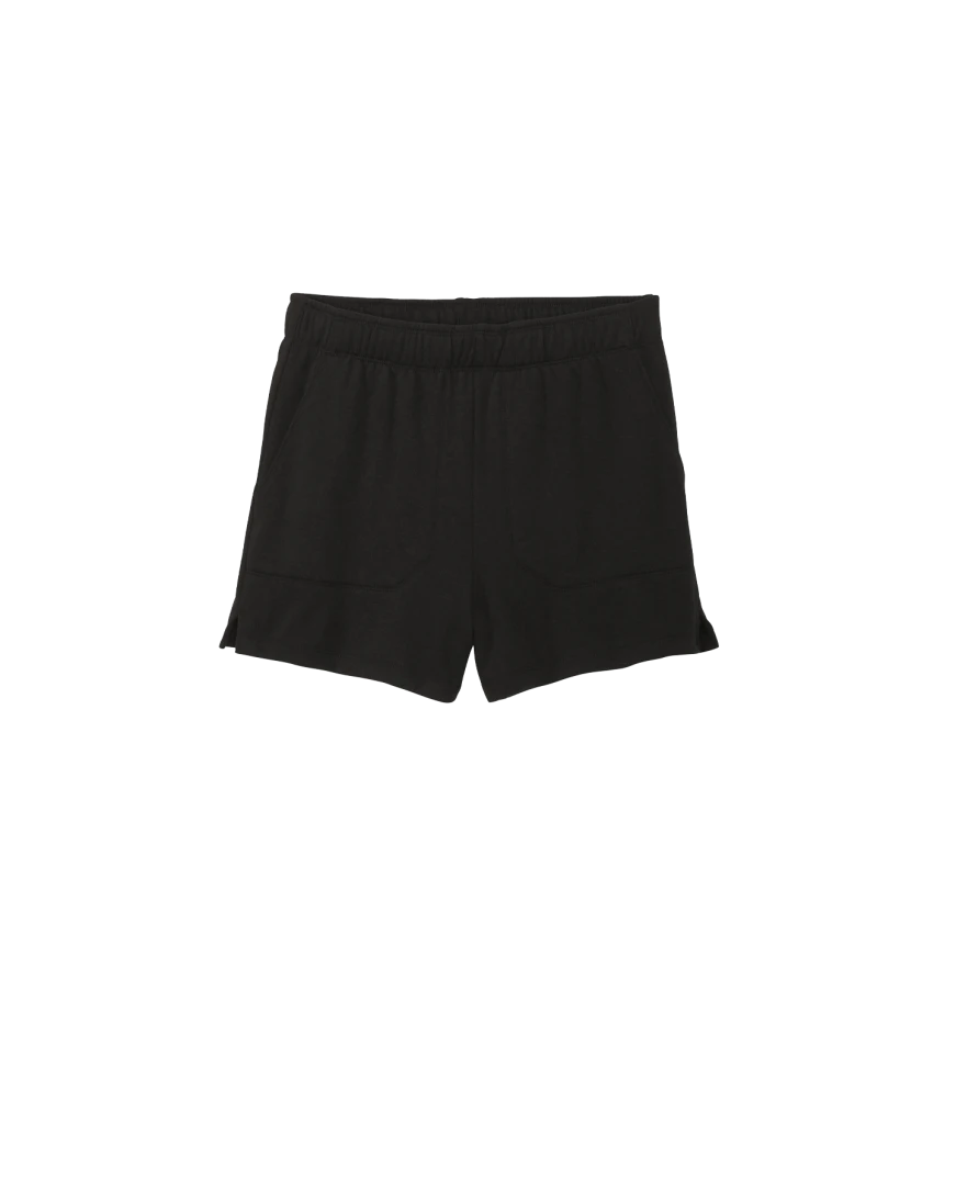 Model wearing a DT1309 District® Women’s Perfect Tri® Fleece Short