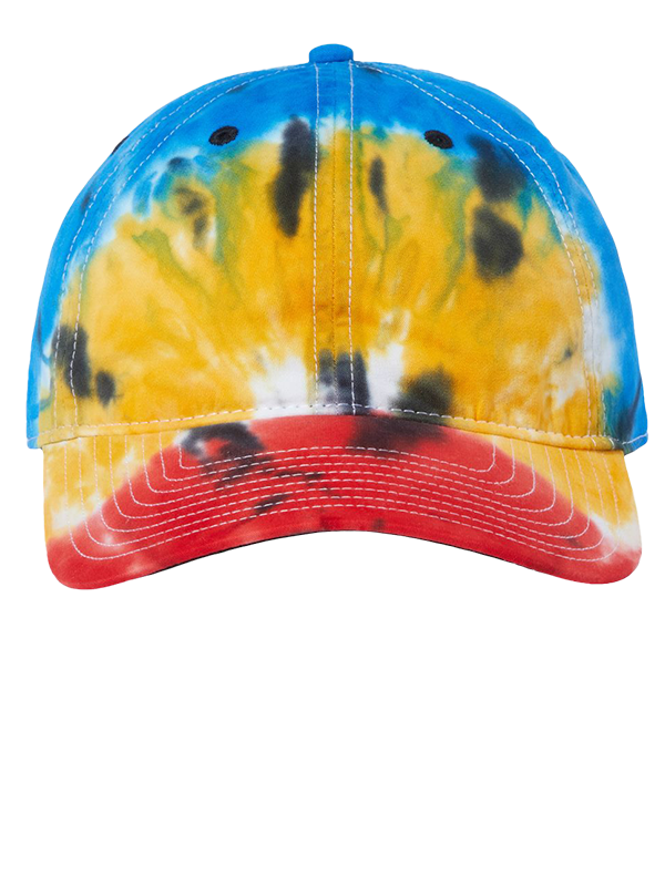 GB482 The Game Asbury Tie-Dyed Twill Cap