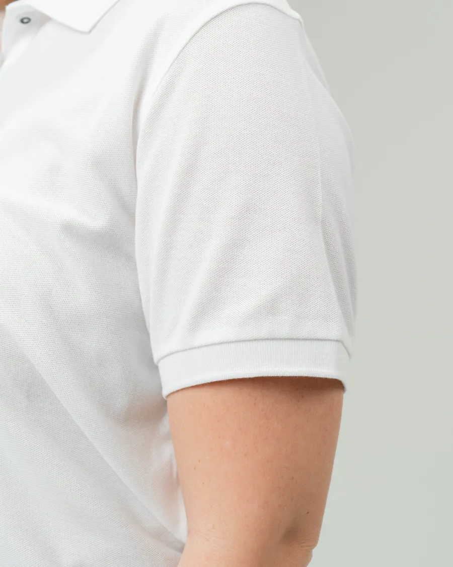 Closeup of a L500 Ladies' Port Authority Silk Touch Polo