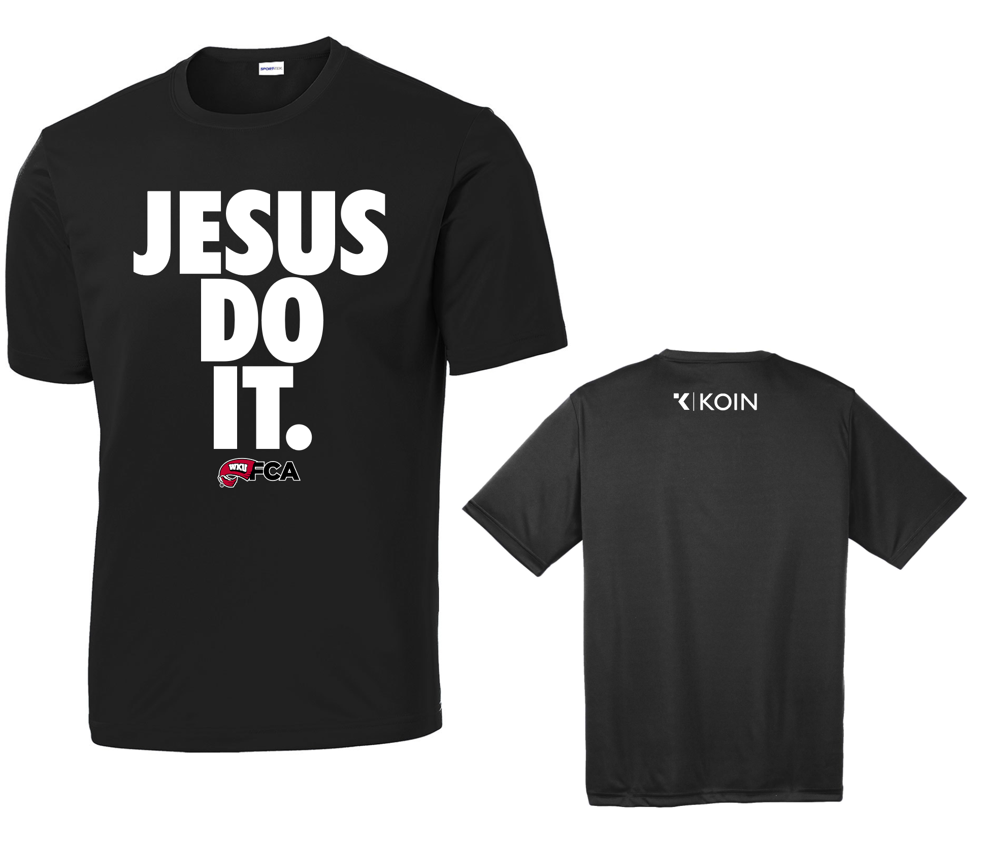 WKU FCA Official JESUS DO IT Performance Tee