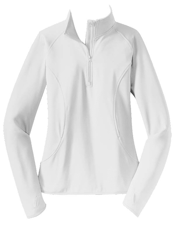 LST850 Sport-Tek Ladies Sport-Wick Stretch 1/2-Zip Pullover