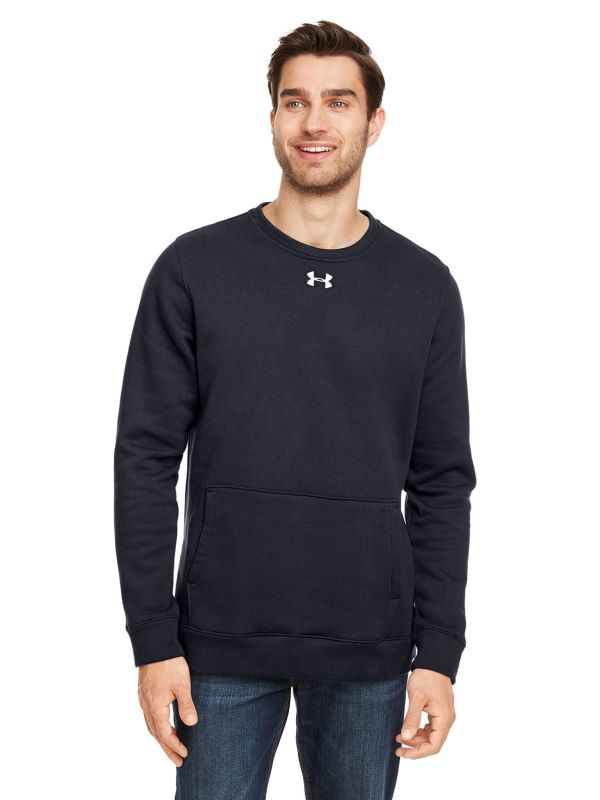 1302159 Under Armour Men's Hustle Fleece Crewneck Sweatshirt