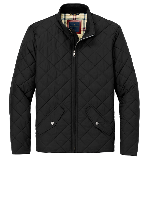 Custom Diamond Quilted Jacket by Brooks Brothers