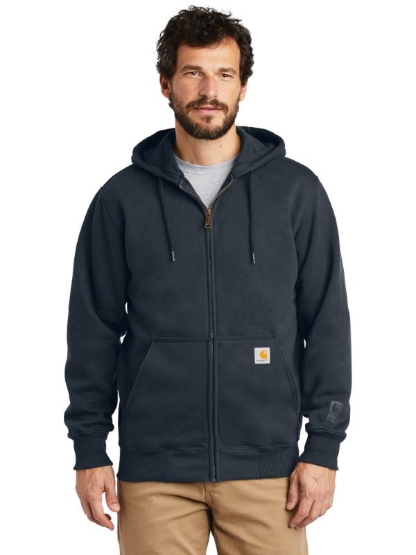 CT100614 Carhartt Rain Defender Paxton Heavyweight Hooded Zip-Front Sweatshirt