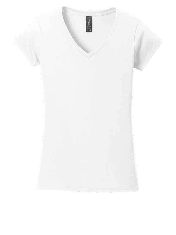 64V00L Gildan Softstyle® Women’s V-Neck T-Shirt