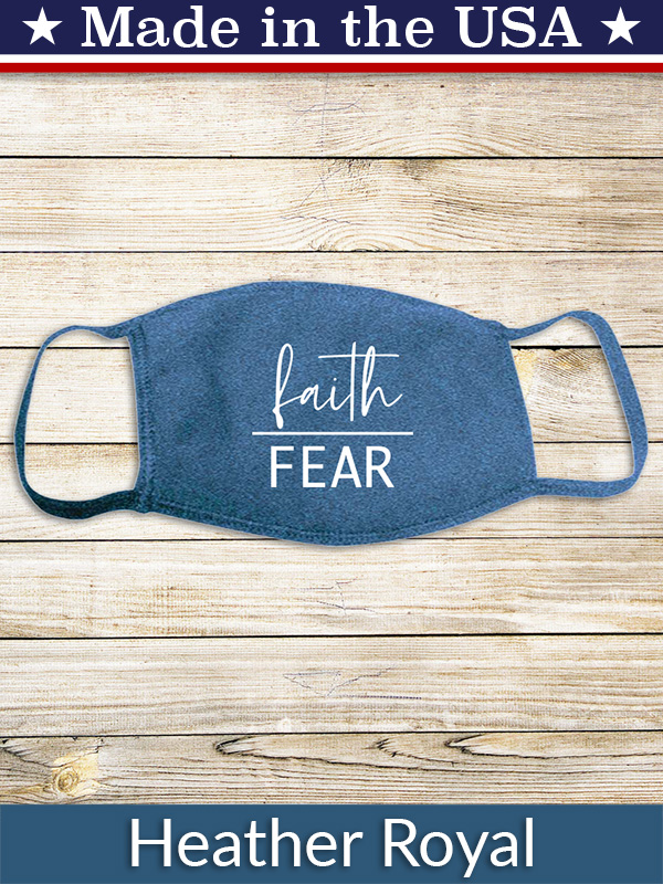 Faith Over Fear Face Mask
