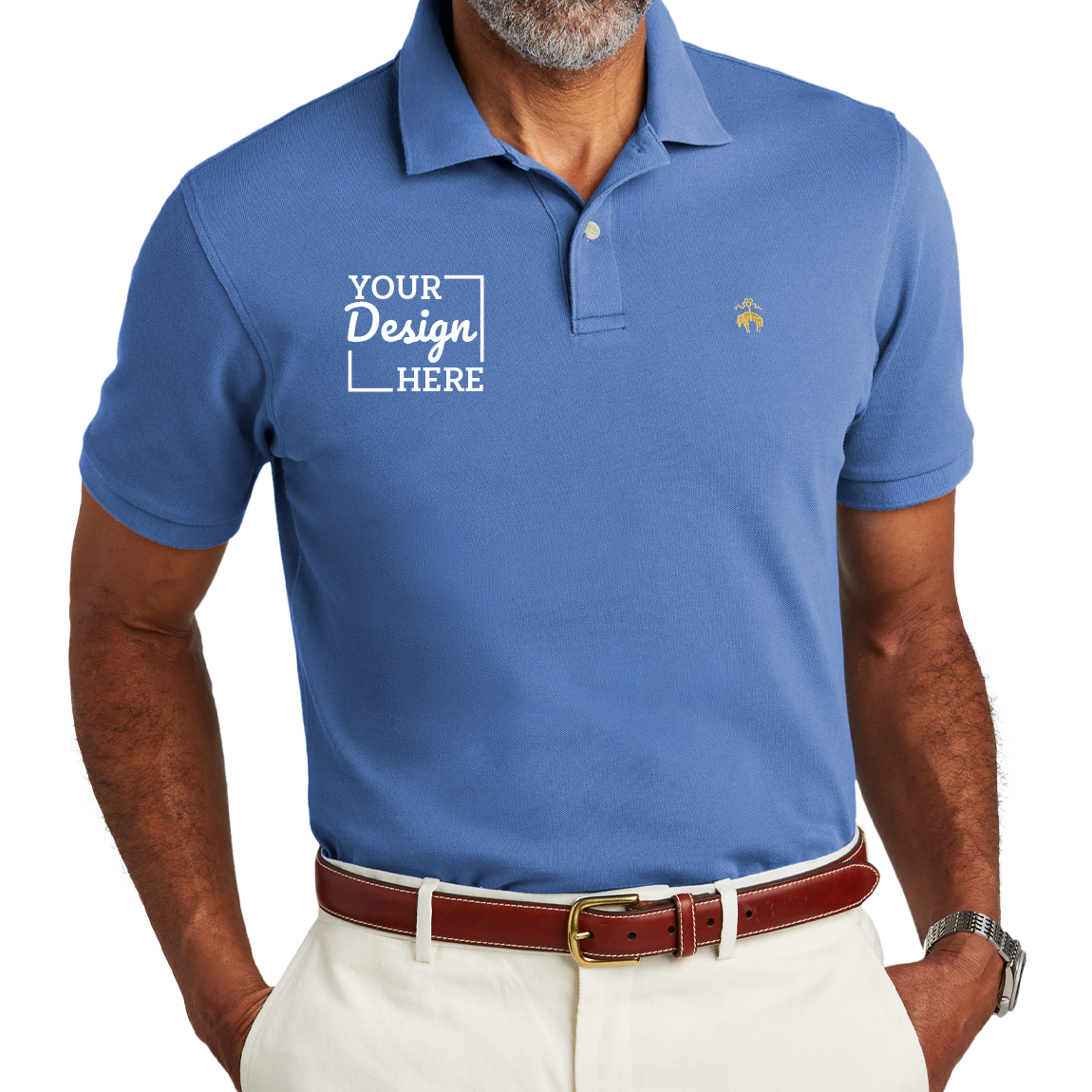 Custom BB18200 Brooks Brothers Pique Polo Shirt Custom BB18200 Brooks Brothers Pique Polo Shirt