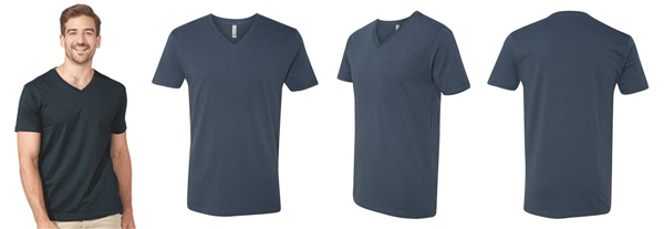 Next Level 3200 Premium Short Sleeve V-Neck T-shirt