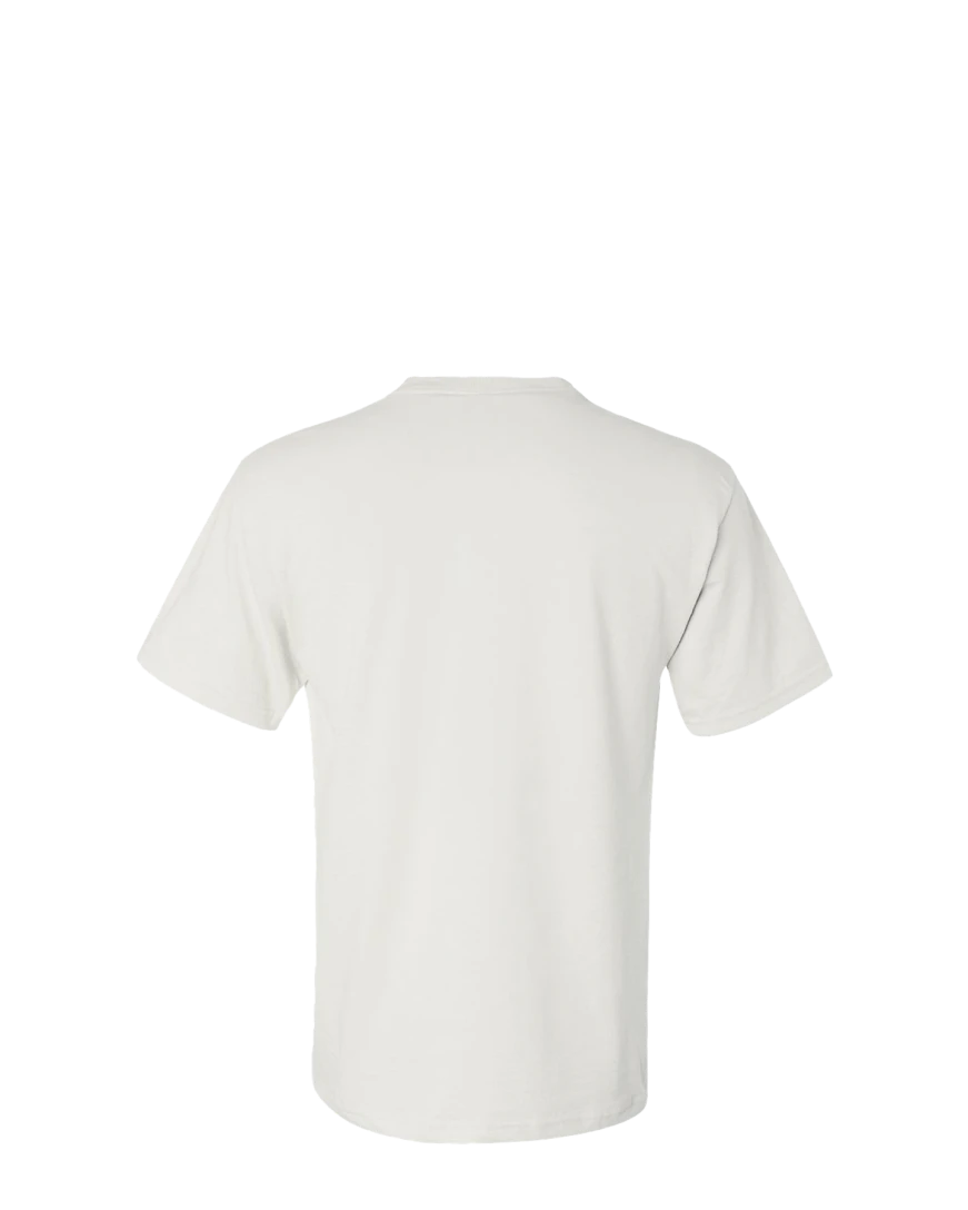 Image of a model wearing a 29MP Jerzees Pocket Tee