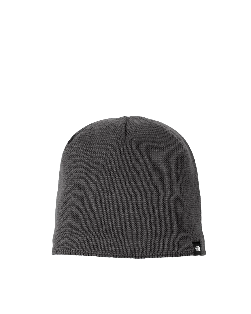 Model wearing a NF0A4VUB The North Face Mountain Beanie