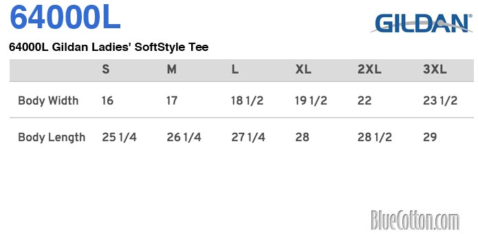 Gildan SoftStyle T-Shirt - Custom Women’s Shirt - 64000L