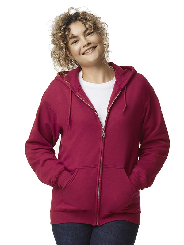 Gildan Heavy Blend - Ladies Hoodie with Zip - Shirts and Prints Ph