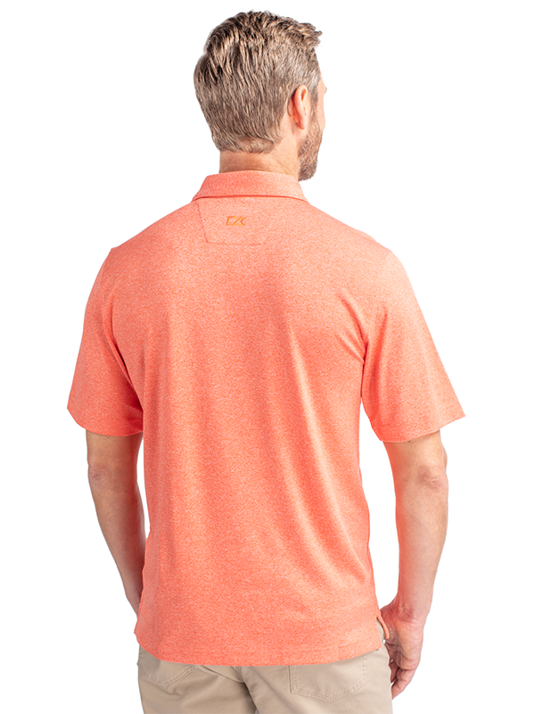 MCK01050 Cutter & Buck Forge Heathered Stretch Mens Polo