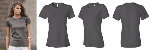 Anvil by Gildan 880 Women's Lightweight Ringspun T-Shirt