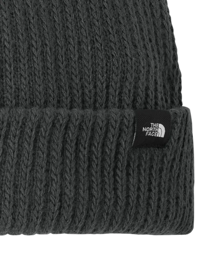 Closeup of a NF0A7RGH The North Face Circular Rib Beanie