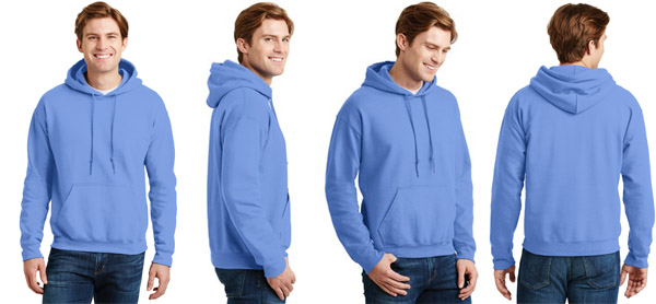 12500 Gildan Dryblend 50/50 Hooded Sweatshirt