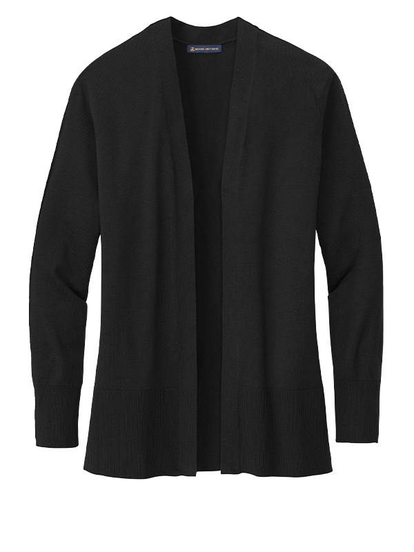 BB18403 Brooks Brothers® Women’s Cotton Stretch Long Cardigan Sweater