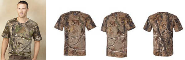3980 Code V Realtree Camouflage Short Sleeve T-Shirt 