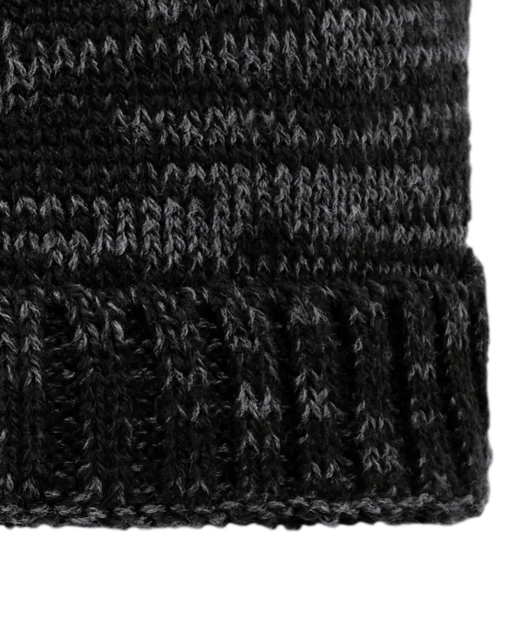 Closeup of a DT620 District Spaced-Dyed Beanie
