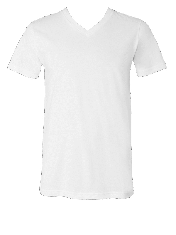 3005 Canvas Unisex Jersey Short-Sleeve V-Neck T-Shirt