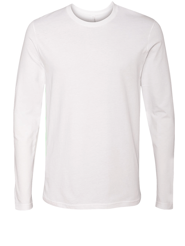 Custom Fitted Cotton T-Shirt / Long-Sleeve