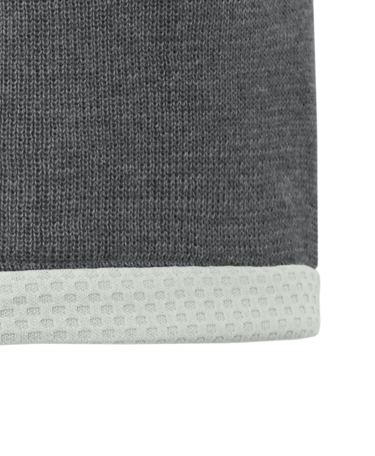 Closeup of a STC15 Sport-Tek Performance Knit Cap