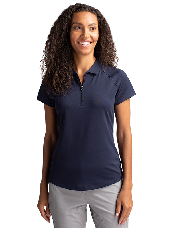 LCK00071 Cutter & Buck Forge Stretch Womens Short Sleeve Polo