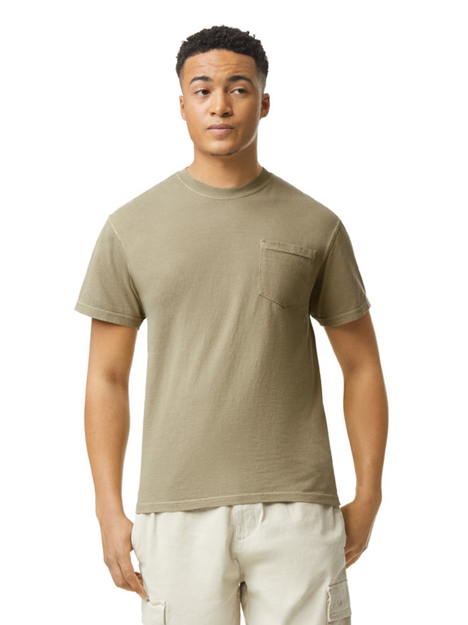 CC6030 Comfort Colors Short Sleeve Pocket Tee - Pigment Dyed