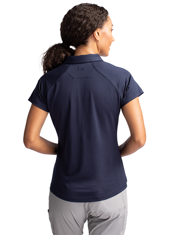LCK00071 Cutter & Buck Forge Stretch Womens Short Sleeve Polo