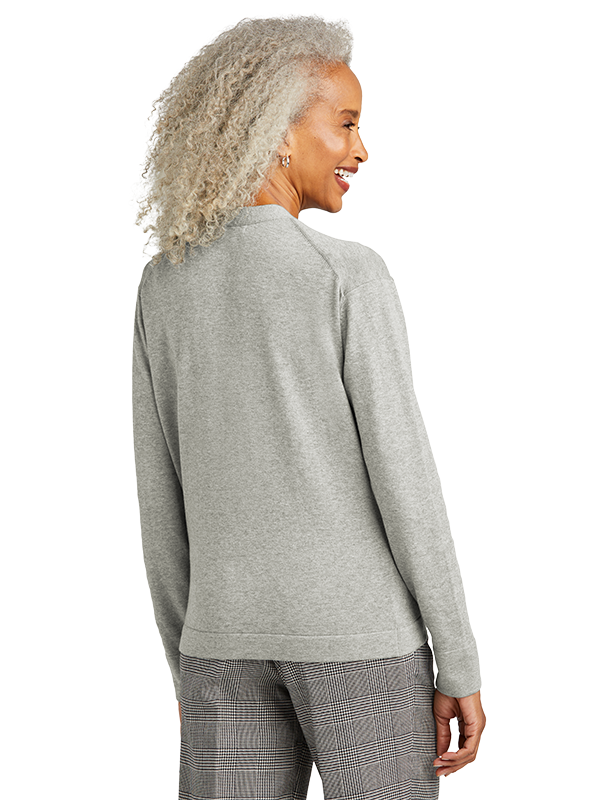 BB18405 Brooks Brothers® Women’s Cotton Stretch Cardigan Sweater