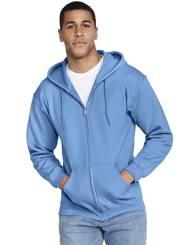 Gildan heavy blend hoodie zip deals