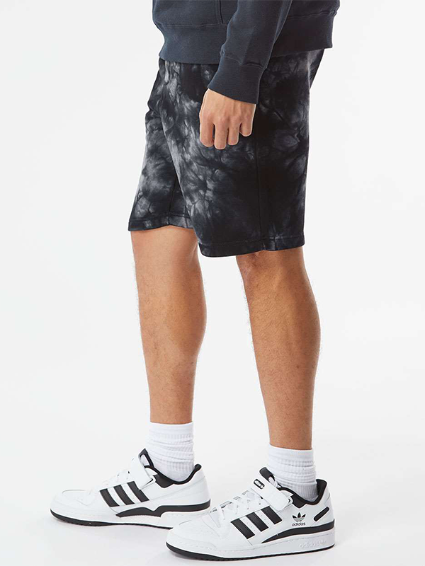 PRM50STTD Independent Trading Co. Tie-Dyed Fleece Shorts
