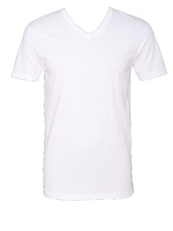 Next Level Men's Triblend Fitted CVC V-Neck T-Shirt