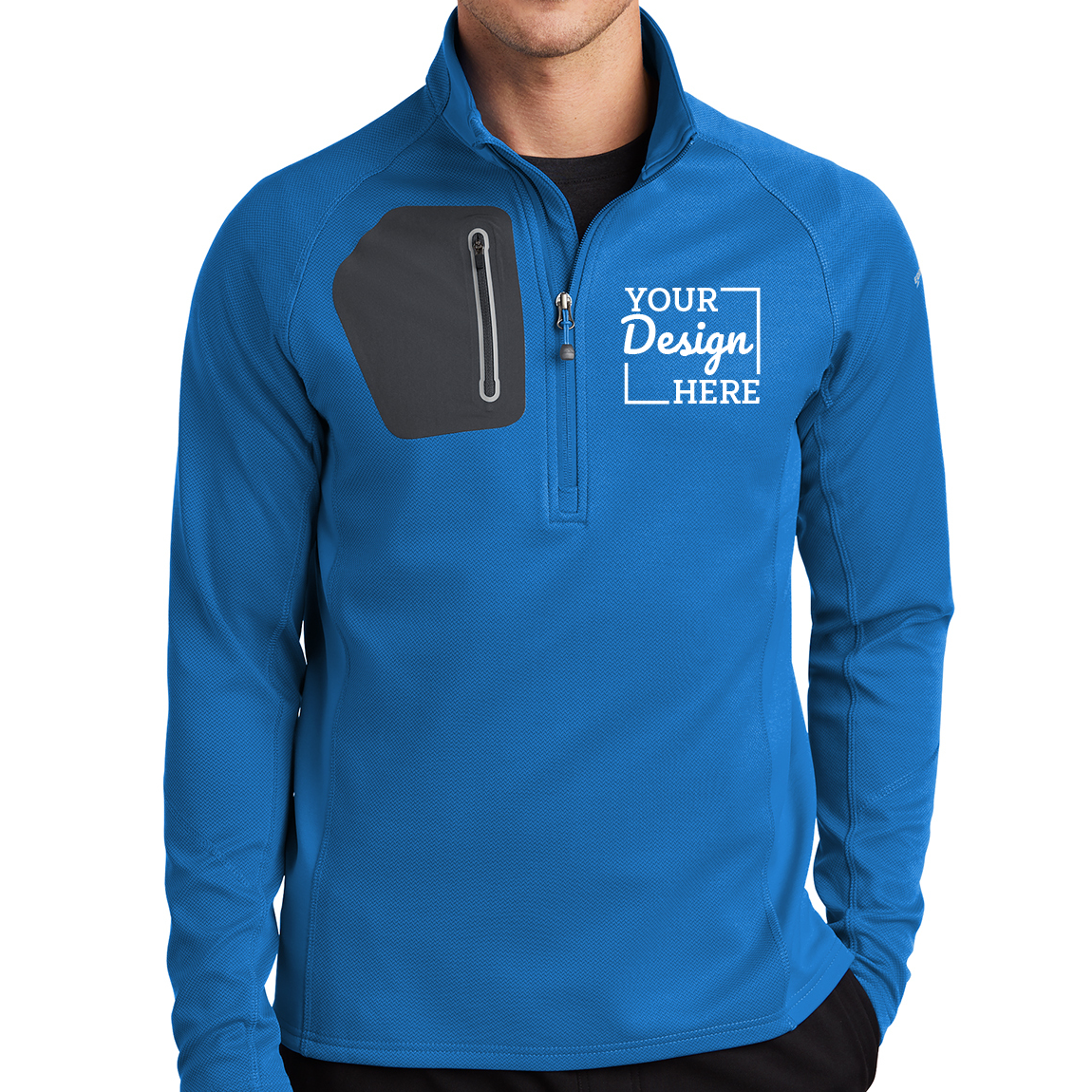 EB234 Eddie Bauer 1/2-Zip Performance Fleece | BlueCotton