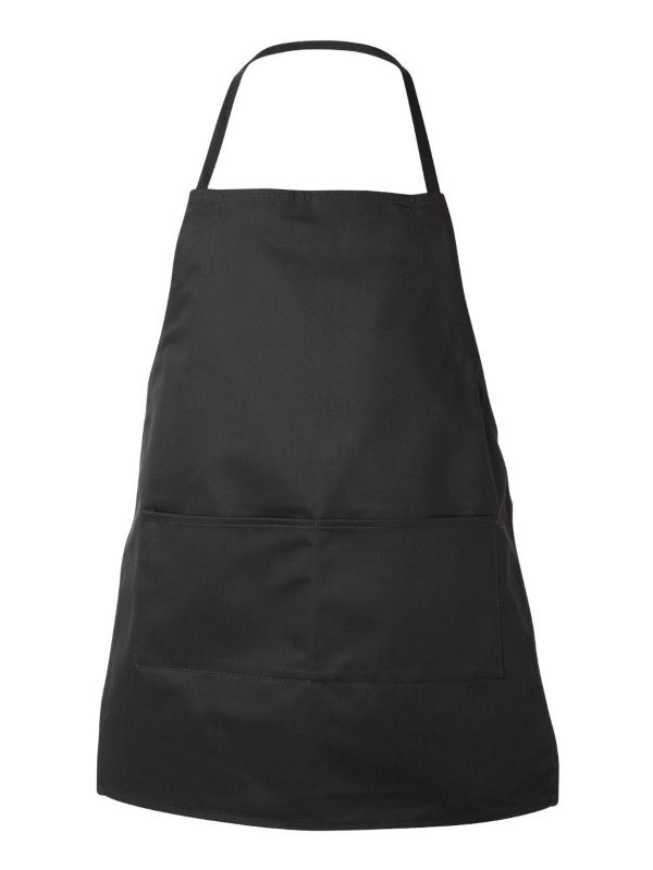 5502 Liberty Bags Adjustable Neck Loop Full-Length Apron with Pockets