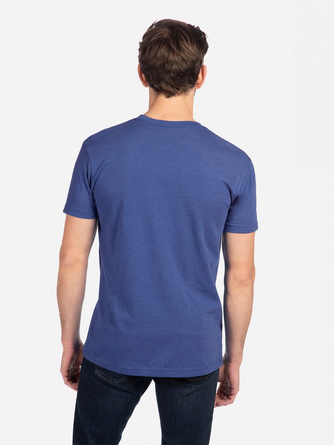 Custom Next Level T-Shirts, Cotton BlueCotton CVC Blend 