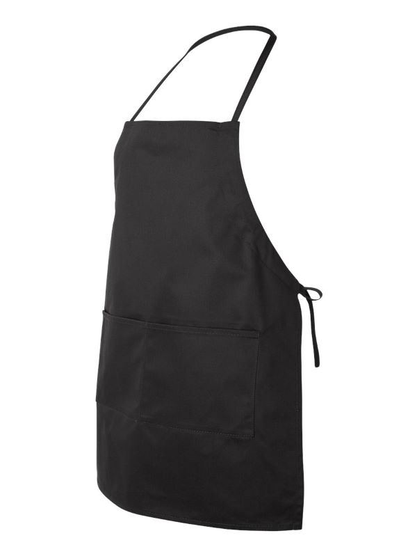 5502 Liberty Bags Adjustable Neck Loop Full-Length Apron with Pockets