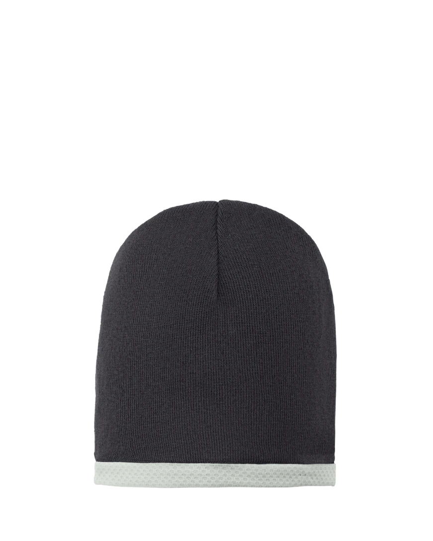 Model wearing a STC15 Sport-Tek Performance Knit Cap