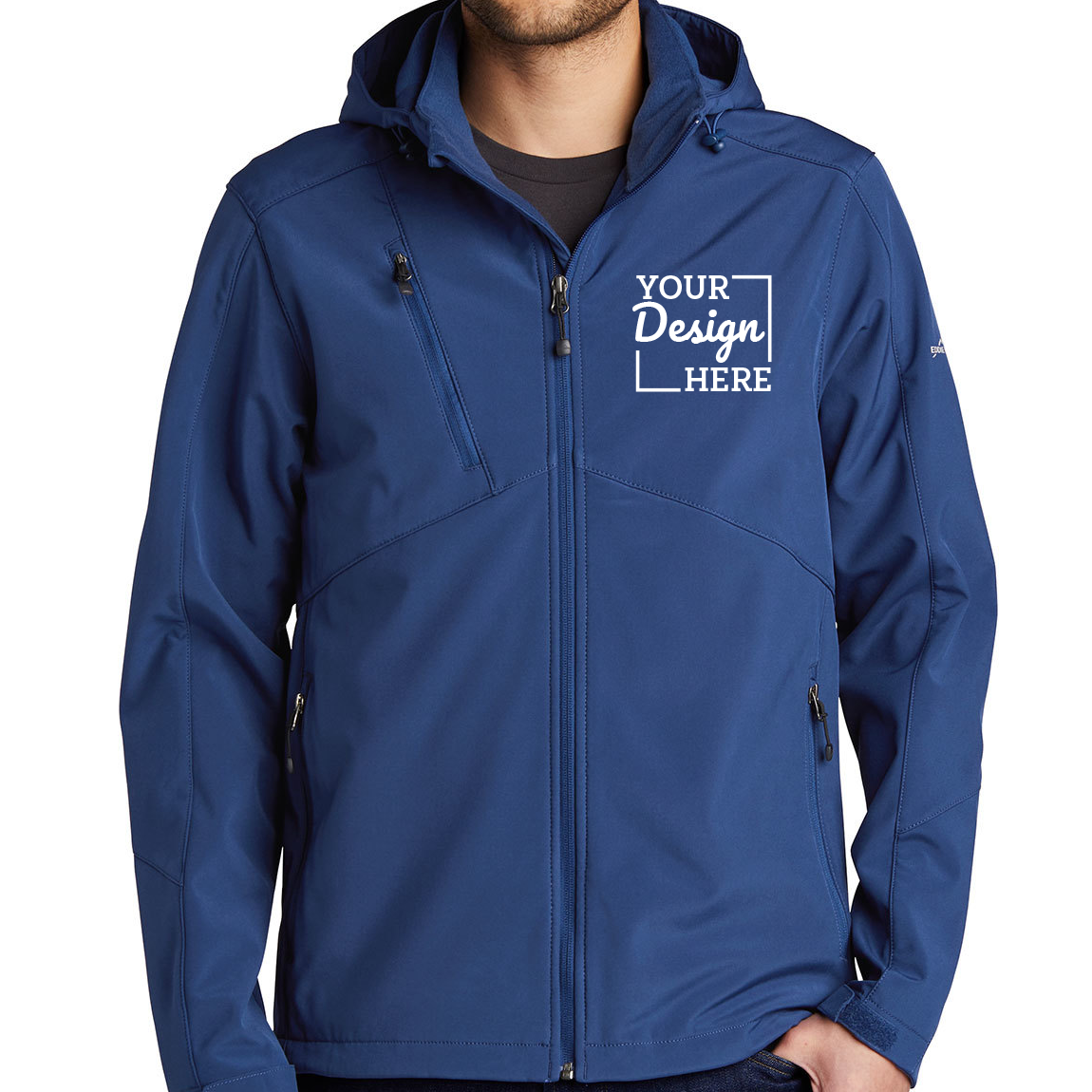 EB536 Eddie Bauer Hooded Soft Shell Parka
