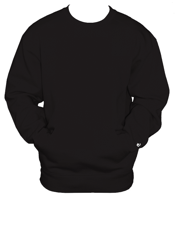 NON-UNIFORM Crew Sweatshirt Pocket