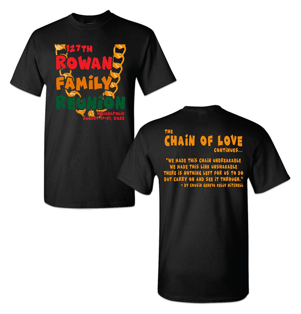 127th Rowan Family Reunion Shirt