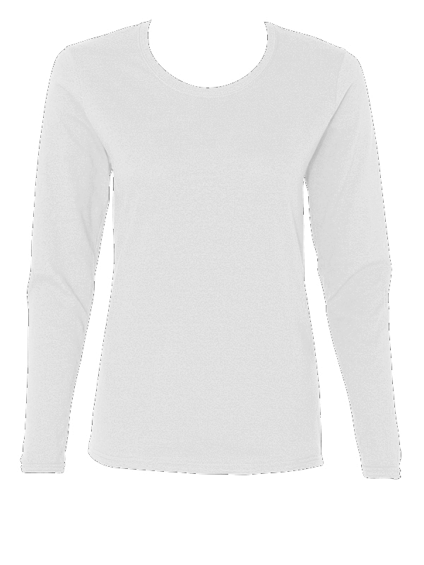 G5400L Gildan Heavy Cotton Missy Fit Long Sleeve T-Shirt